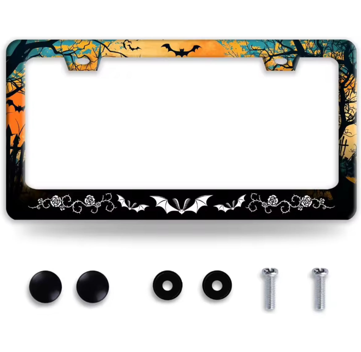 Bat License Frame Cover